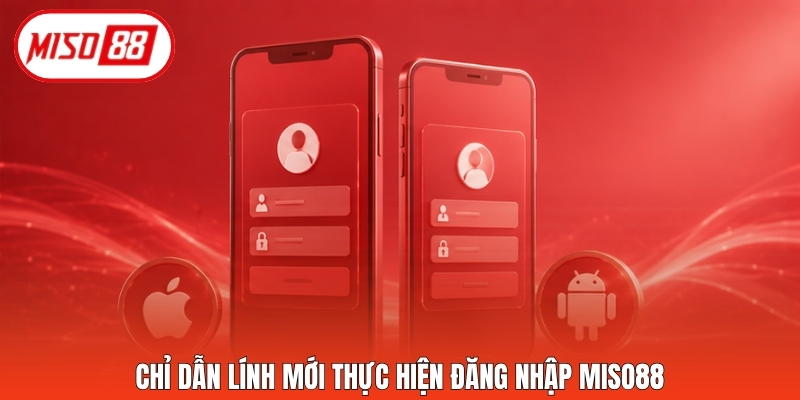 Chỉ dẫn lính mới thực hiện đăng nhập Miso88